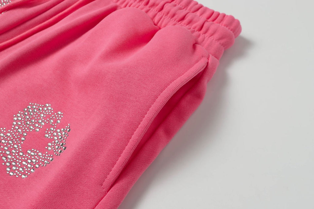 Denim Tears Cashmere Swarovski Cotton Wreath Shorts