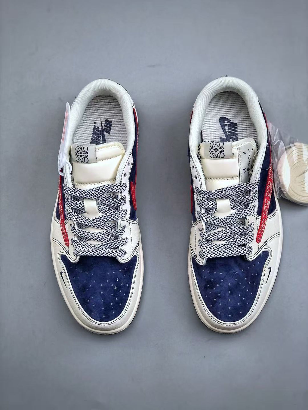 AJ1 Low Travis Scott x Loewe Monogram Customs