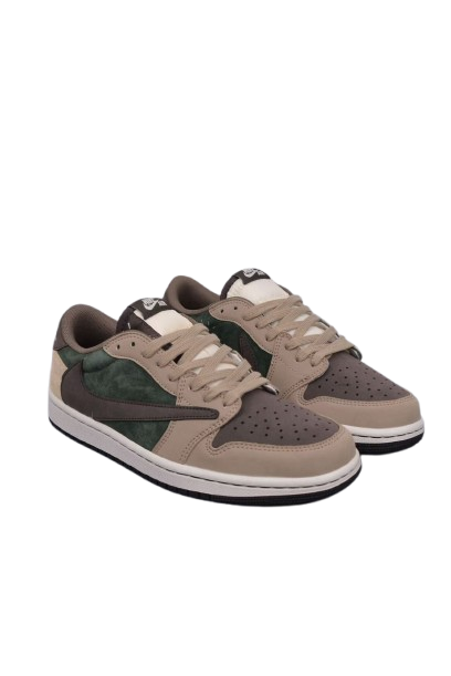 AJ1 Low Travis Scott x Khaki Forest Customs