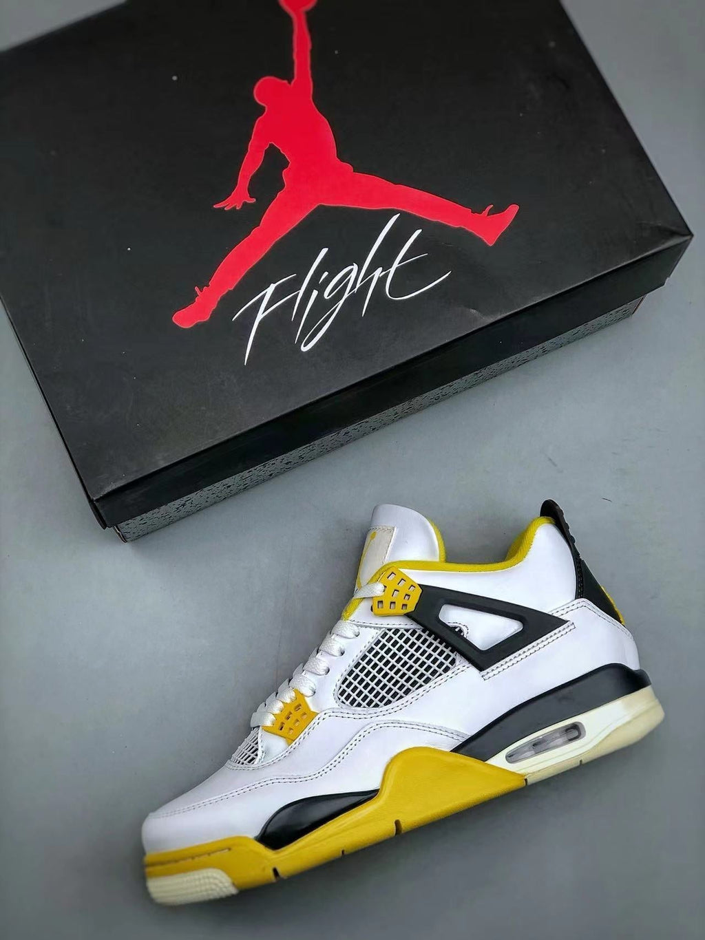AJ4 Retro Vivid Sulfur
