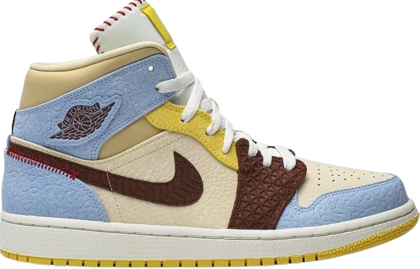 AJ1 Retro Mid SE x Maison Chateau Rouge 'Fearless'