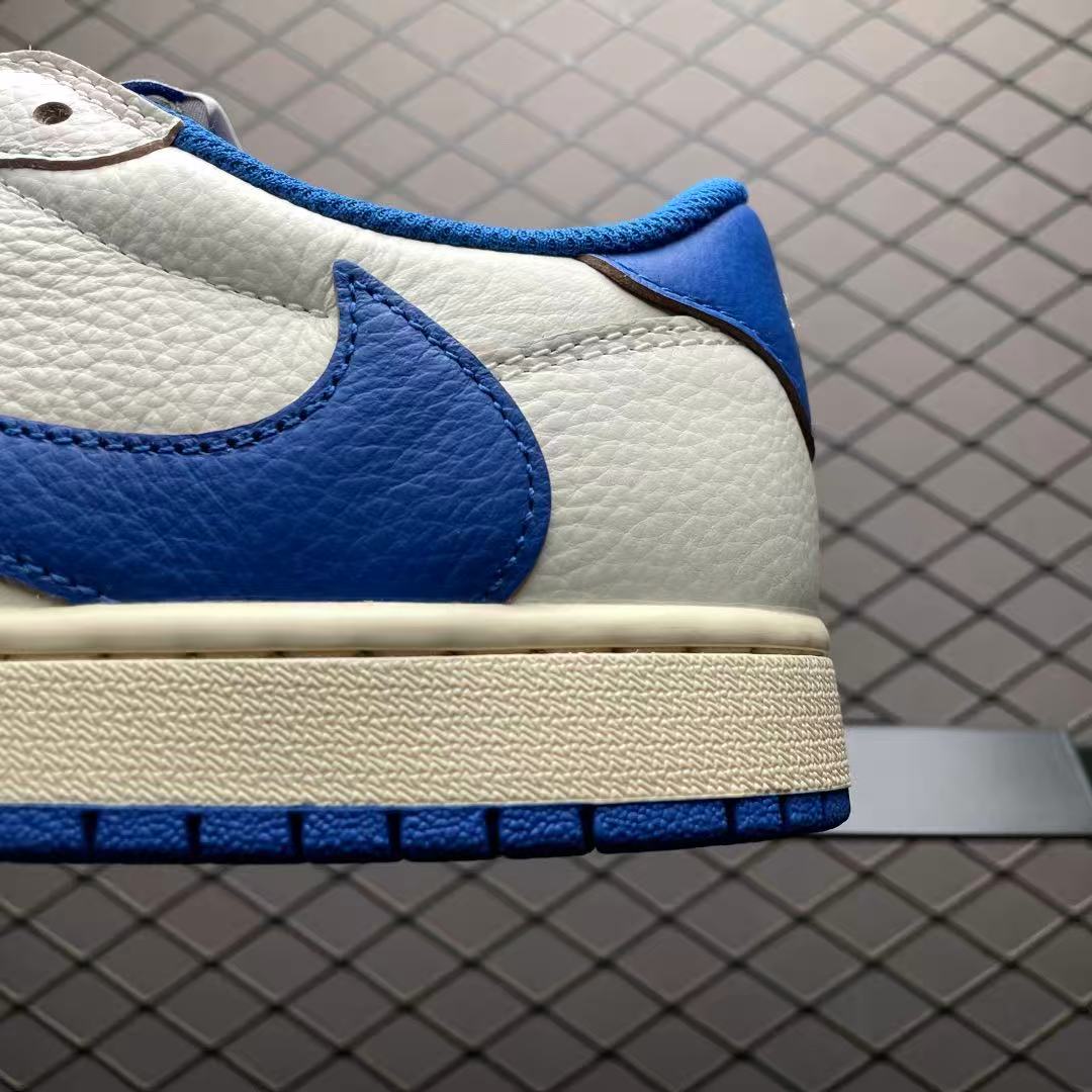 AJ1 Low Travis Scott x Fragment Military Blue
