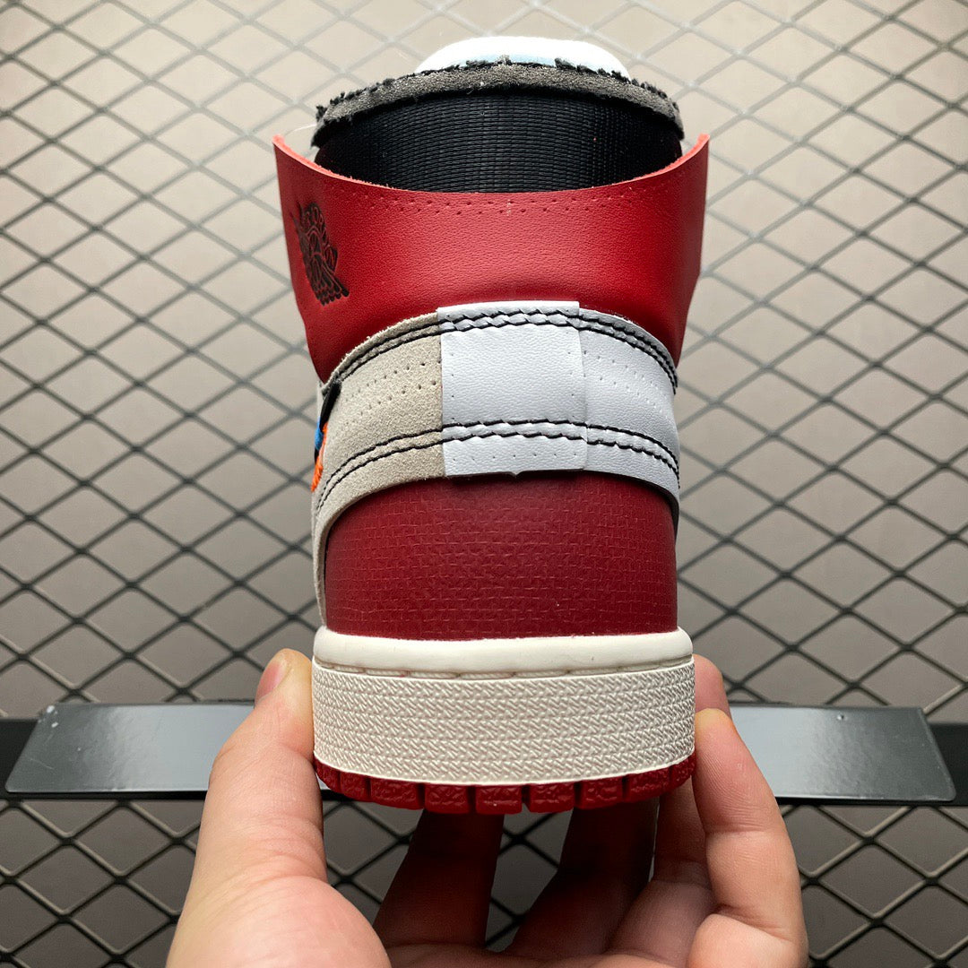AJ1 X OW Chicago Red