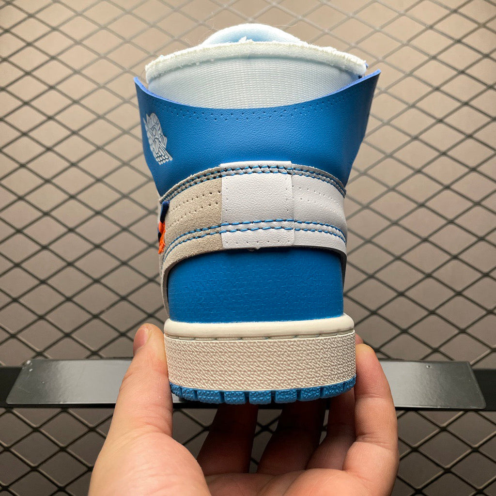 AJ1 X OW University Blue