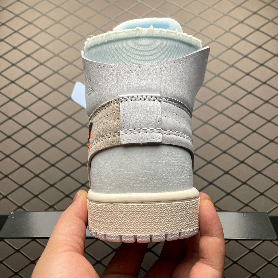 AJ1 X OW OG White