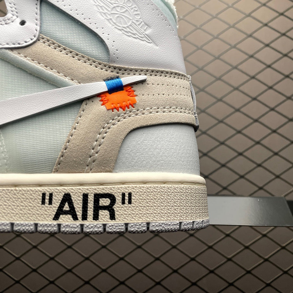 AJ1 X OW OG White