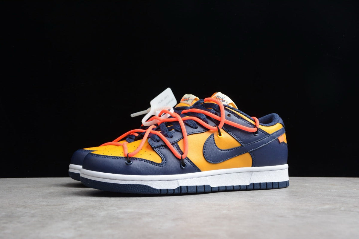 Dunk Low X OW University Gold