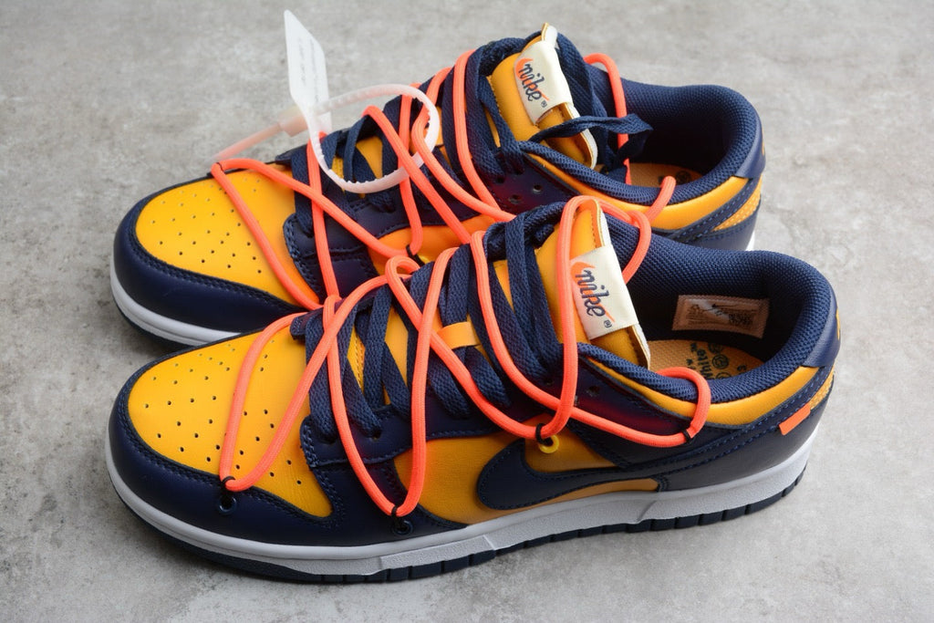 Dunk Low X OW University Gold