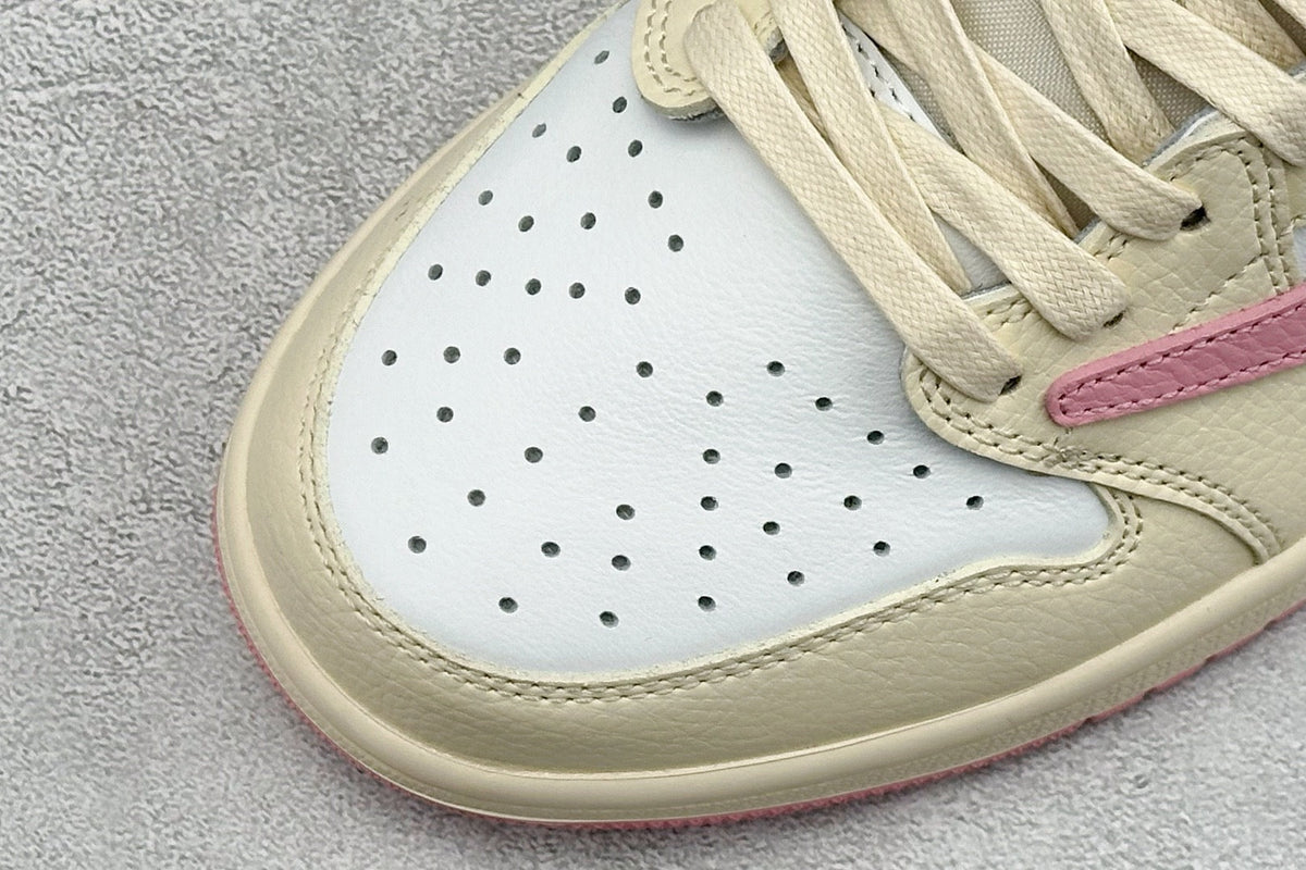 AJ1 Low Travis Scott Shy Pink