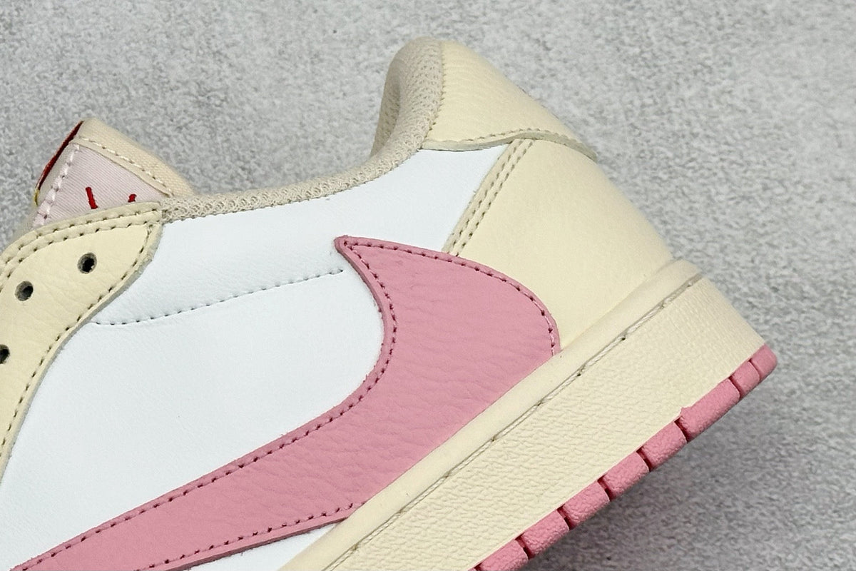 AJ1 Low Travis Scott Shy Pink