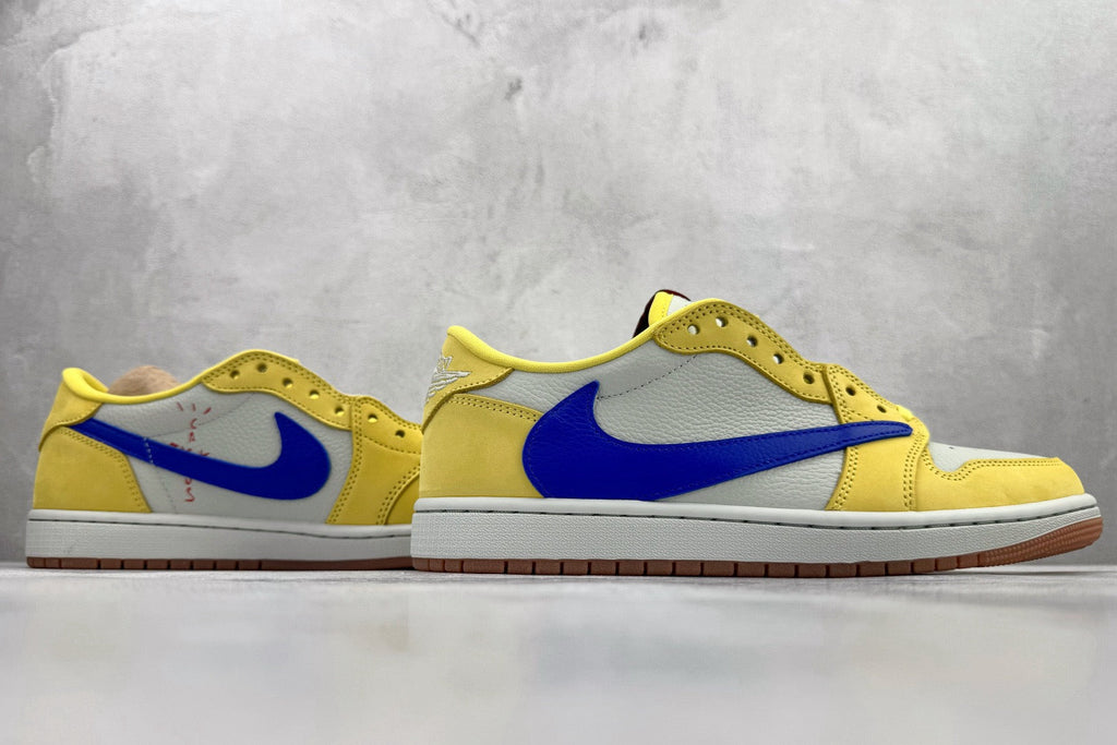 AJ1 Low Travis Scott Canary Yellow