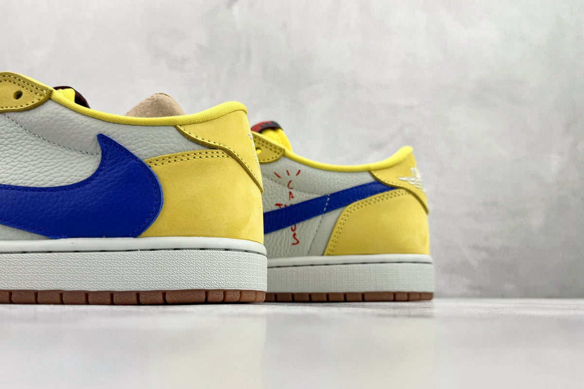 AJ1 Low Travis Scott Canary Yellow