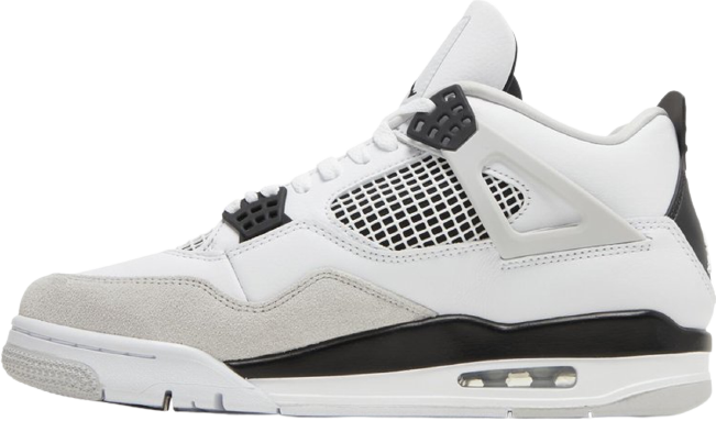 AJ4 Military Black