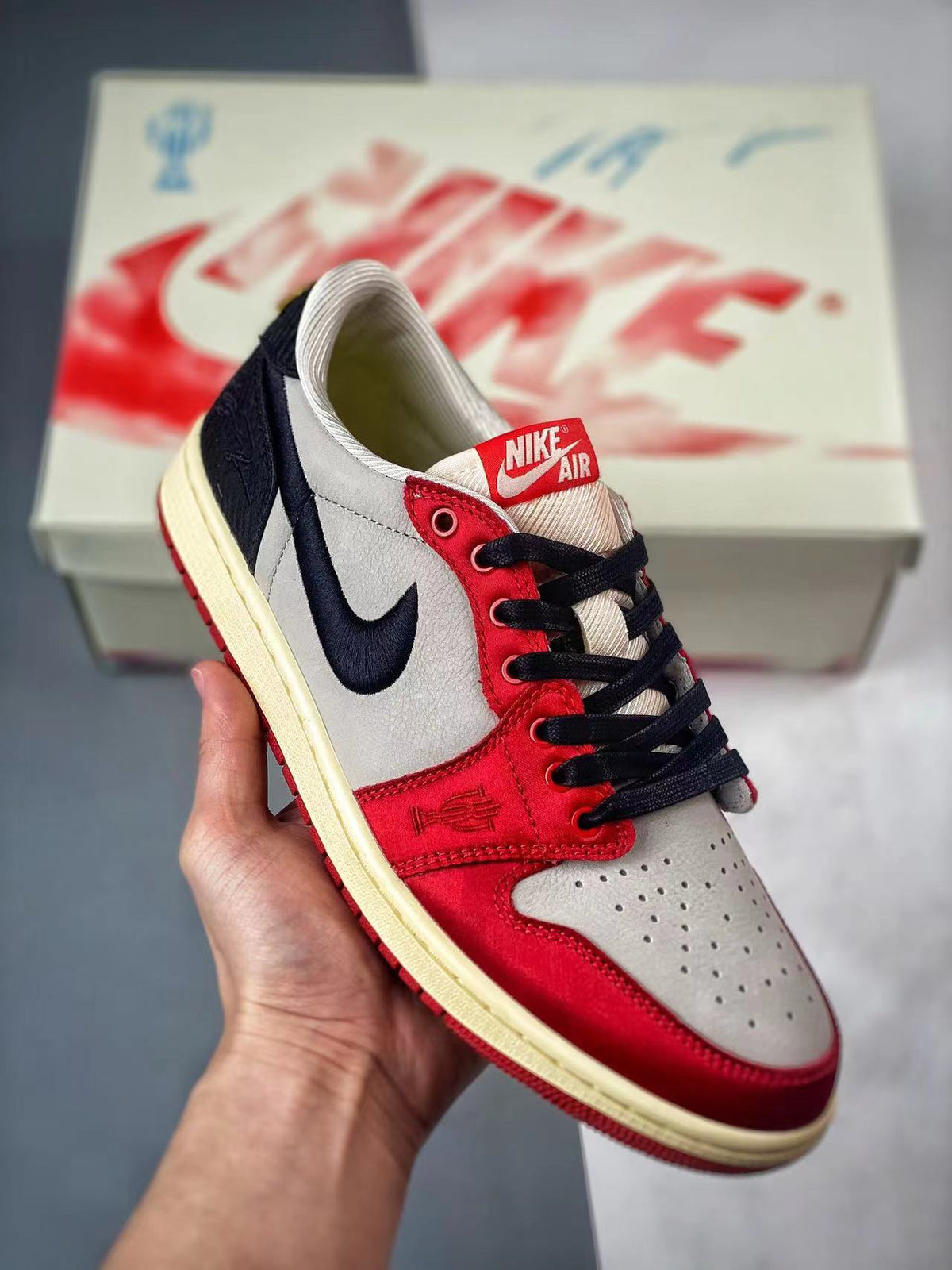 AJ 1 Low x High Trophy Room - Rookie Card