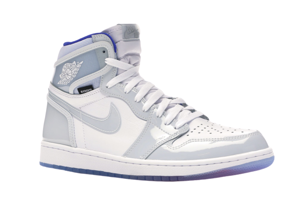 AJ1 Retro High Zoom White Racer Blue