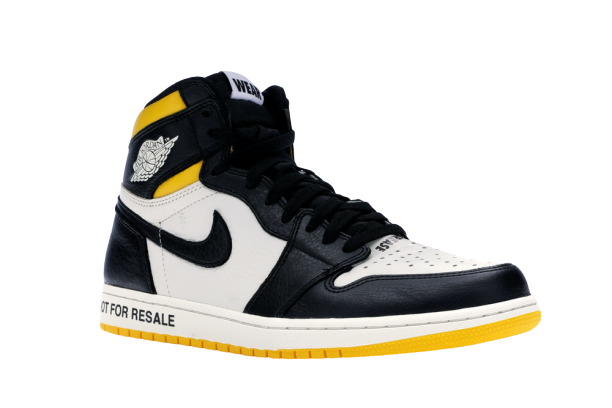 AJ1 Retro High "Not for Resale" Varsity Maize