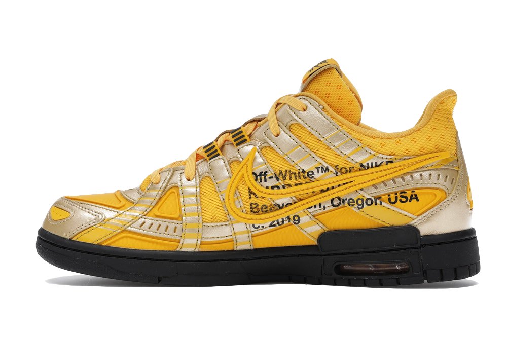 Air Rubber Dunk Off-White University Gold
