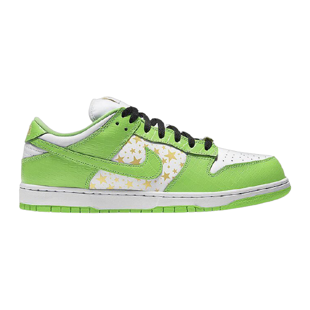 SB Dunk X Supreme Stars Mean Green (2021)