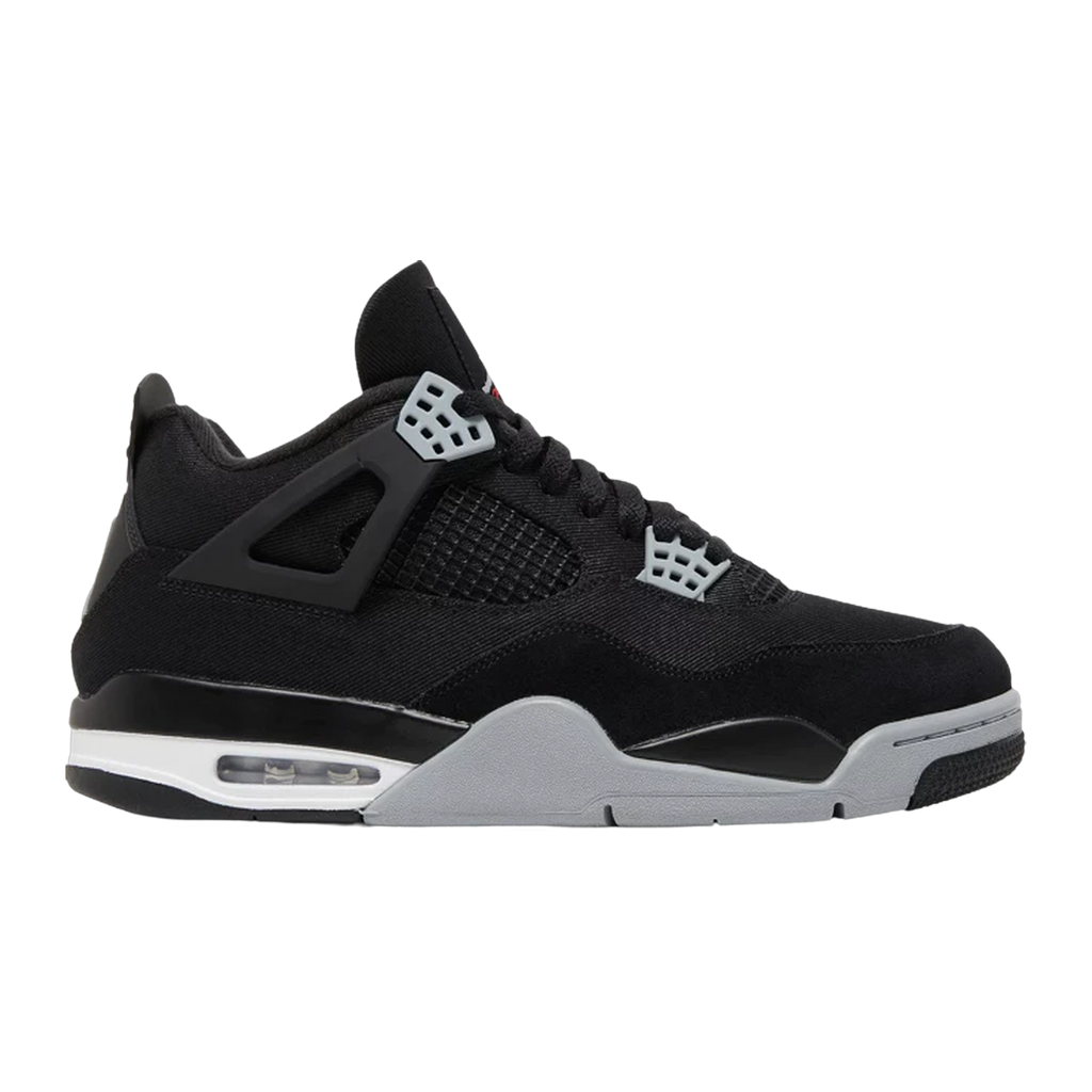 AJ4 Retro Black Canvas