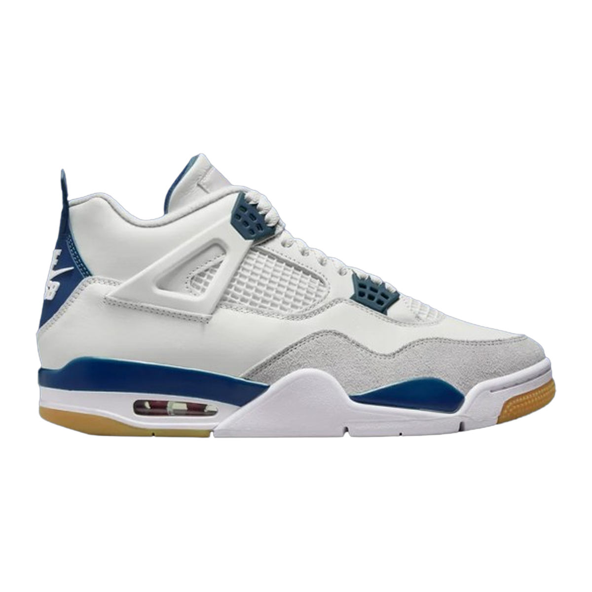 AJ4 SB Summit White/Navy
