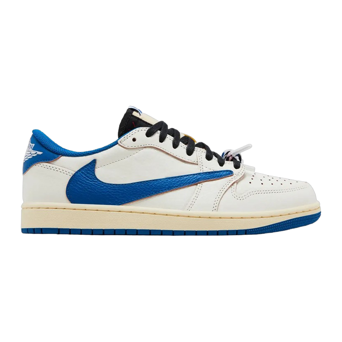 AJ1 Low Travis Scott x Fragment Military Blue