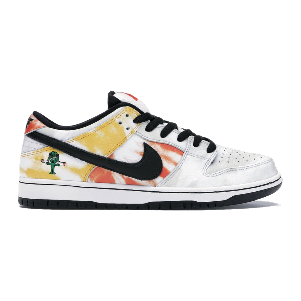 SB Dunk Low Raygun Tie-Dye White