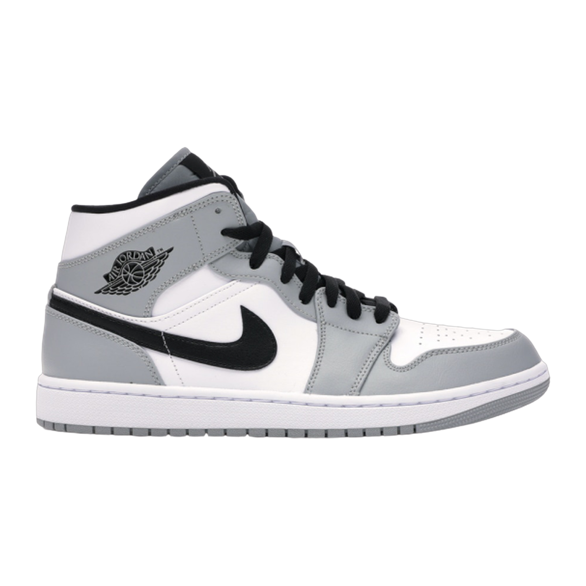 AJ1 Mid Light Smoke Grey