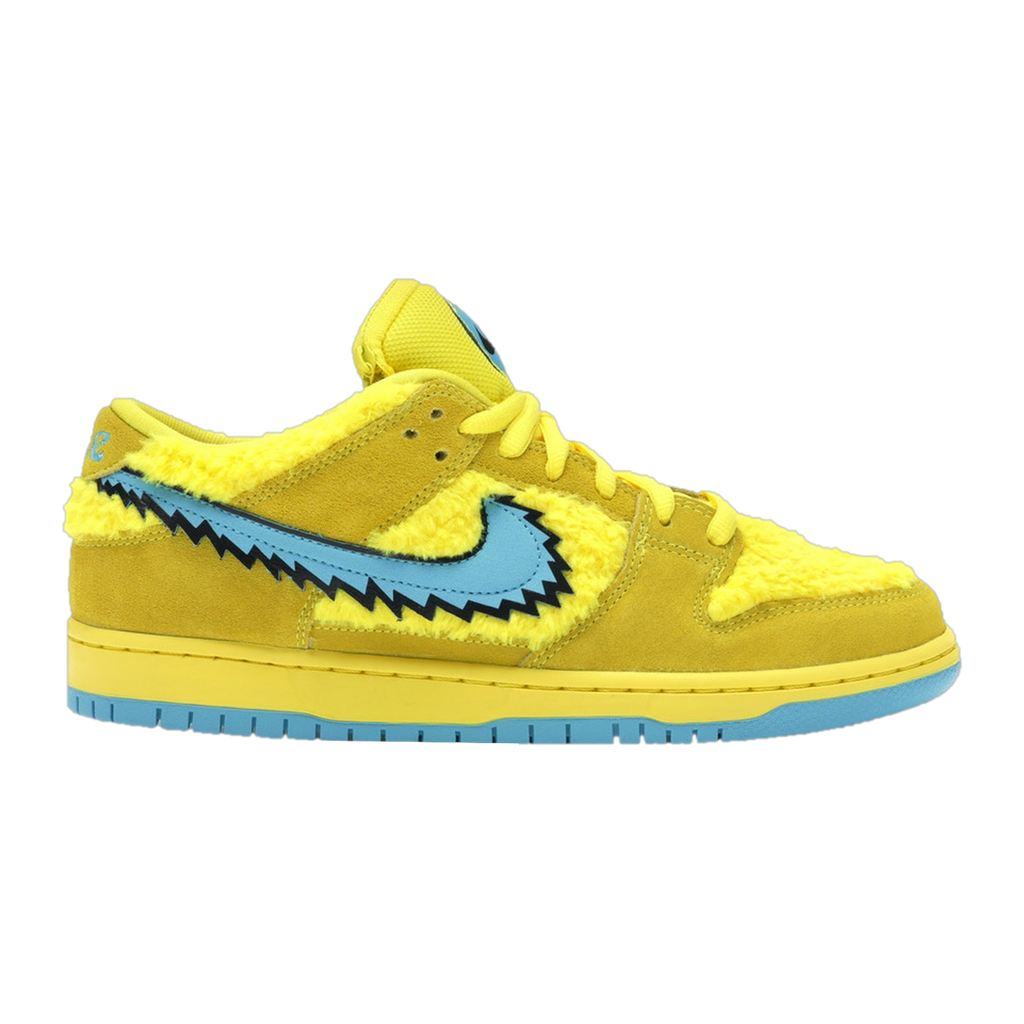 Grateful Dead SB Dunk Low Bear Opti Yellow