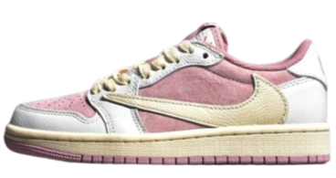 AJ1 Low Travis Scott Reverse Shy Pink