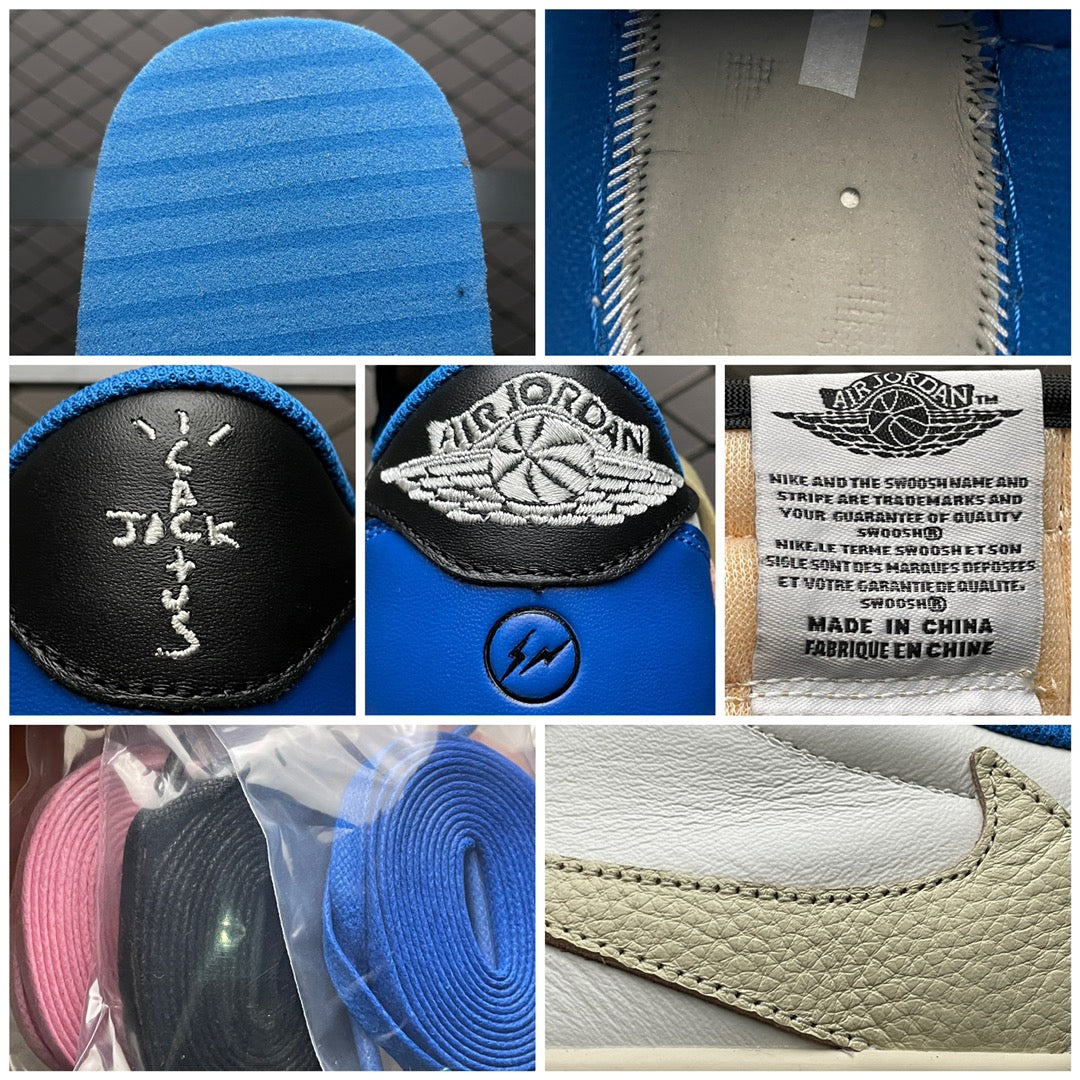 AJ1 Low Travis Scott x Fragment