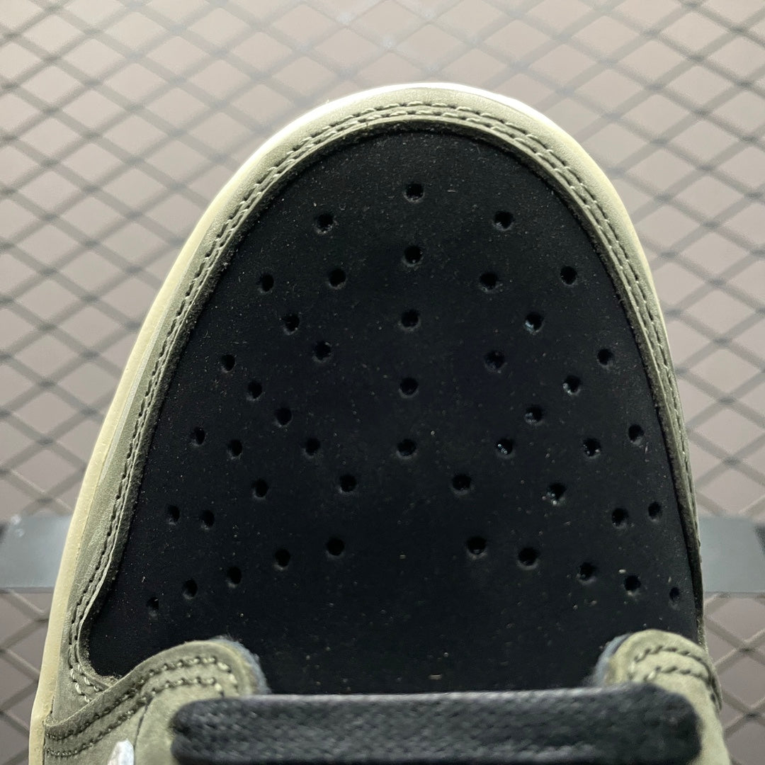 AJ1 Low Travis Scott Black Olive